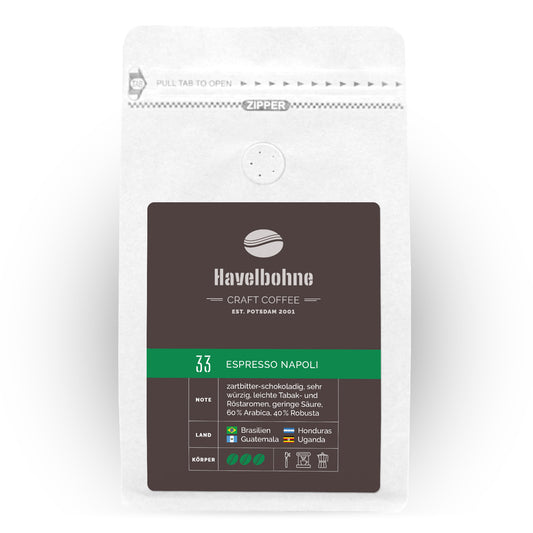 Espresso Napoli Espresso Blend von Havelbohne